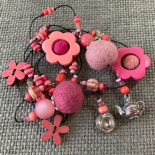 “Chai” lariat necklace