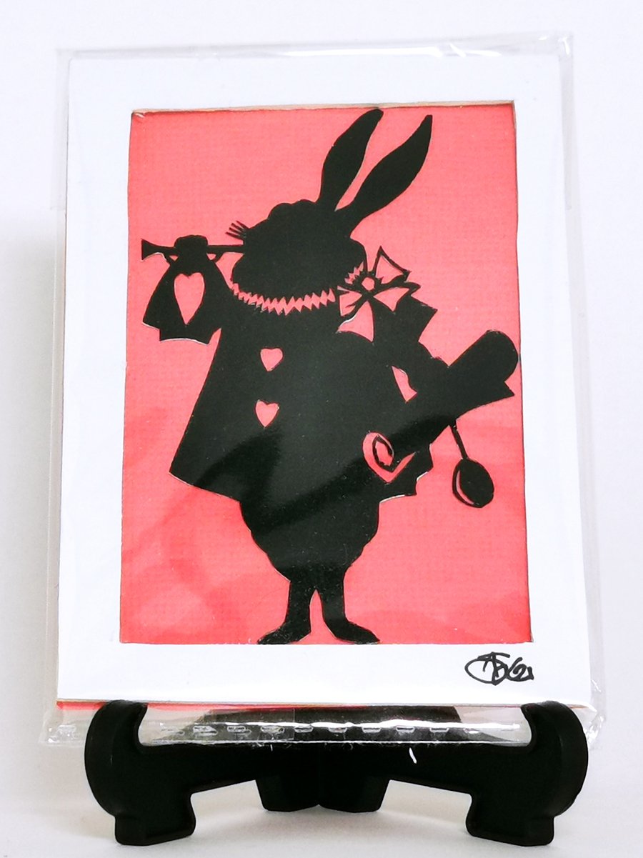 ACEO (Artist Collectors Edition Original) Miniature hand cut paper art OOAK