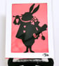 ACEO (Artist Collectors Edition Original) Miniature hand cut paper art OOAK - Image 1