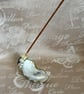 Handmade Oyster Shell Incense Holder – Coastal Beach Decor - Image 8