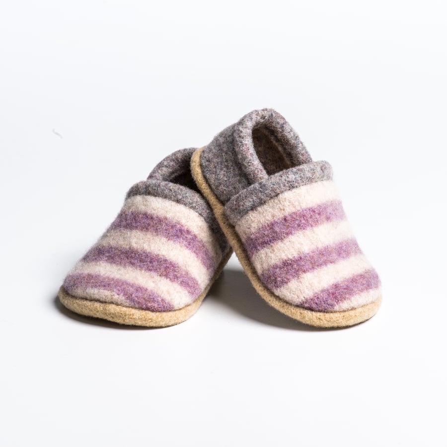 100 % Merino Lambswool Baby Shoes