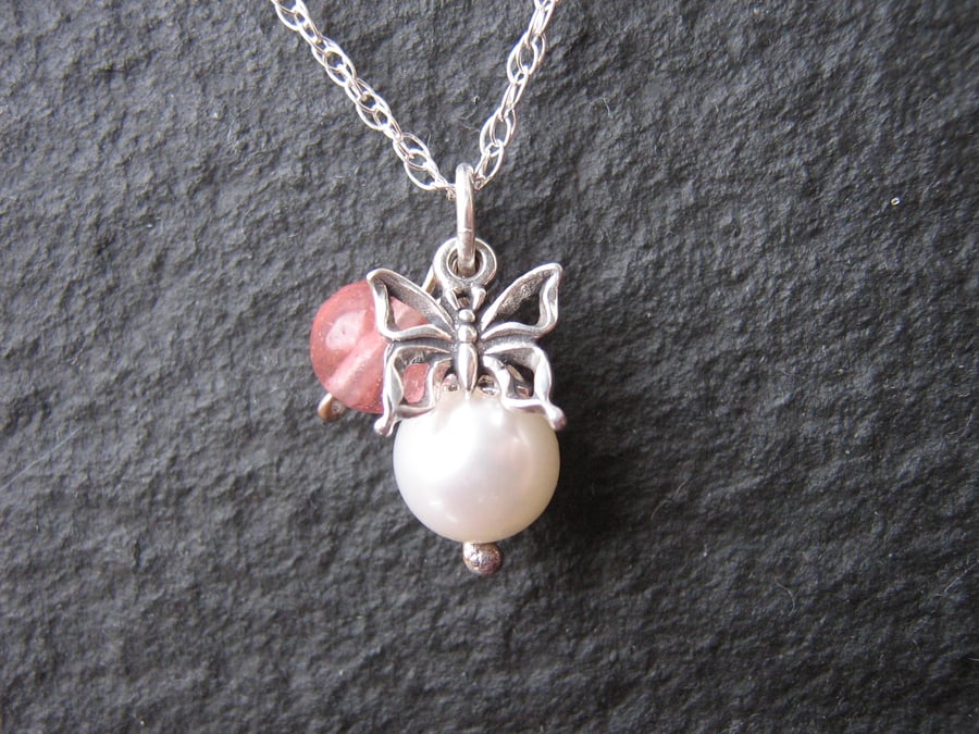 Butterfly Charm Necklace