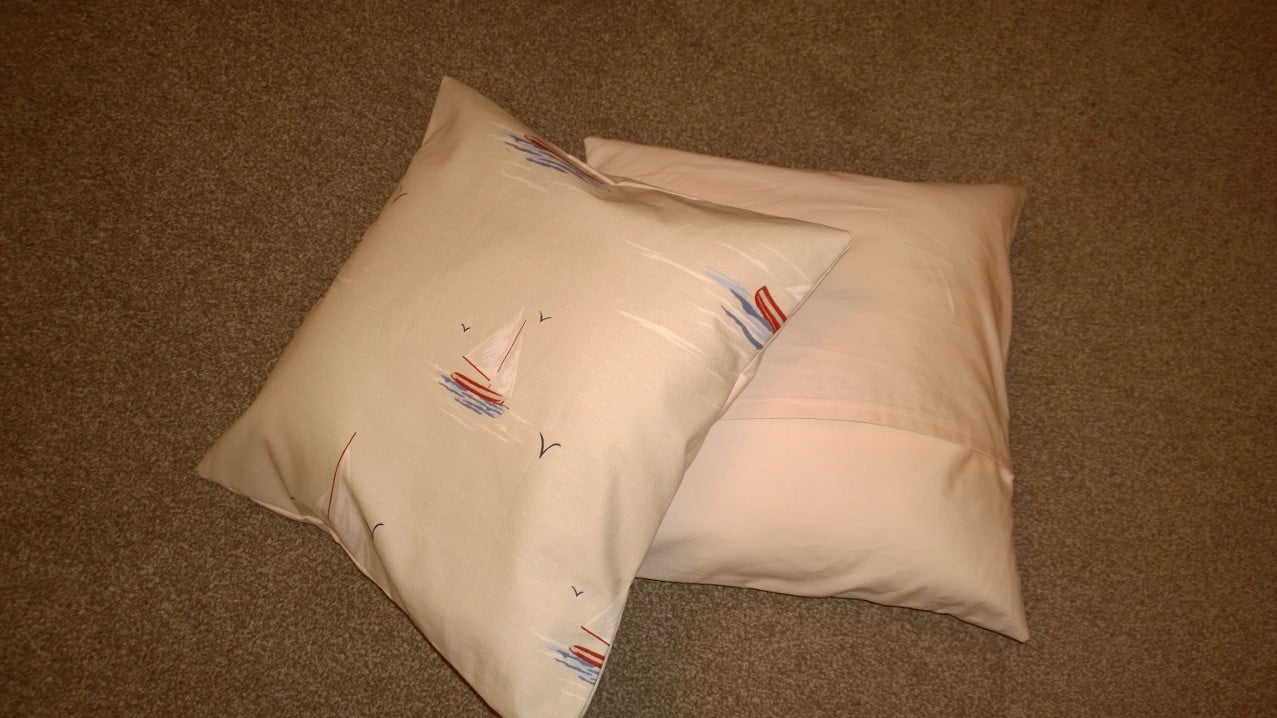 Sail Boat Cushion Cover