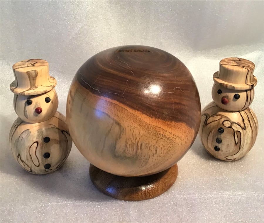Lignum Vitae Money Box