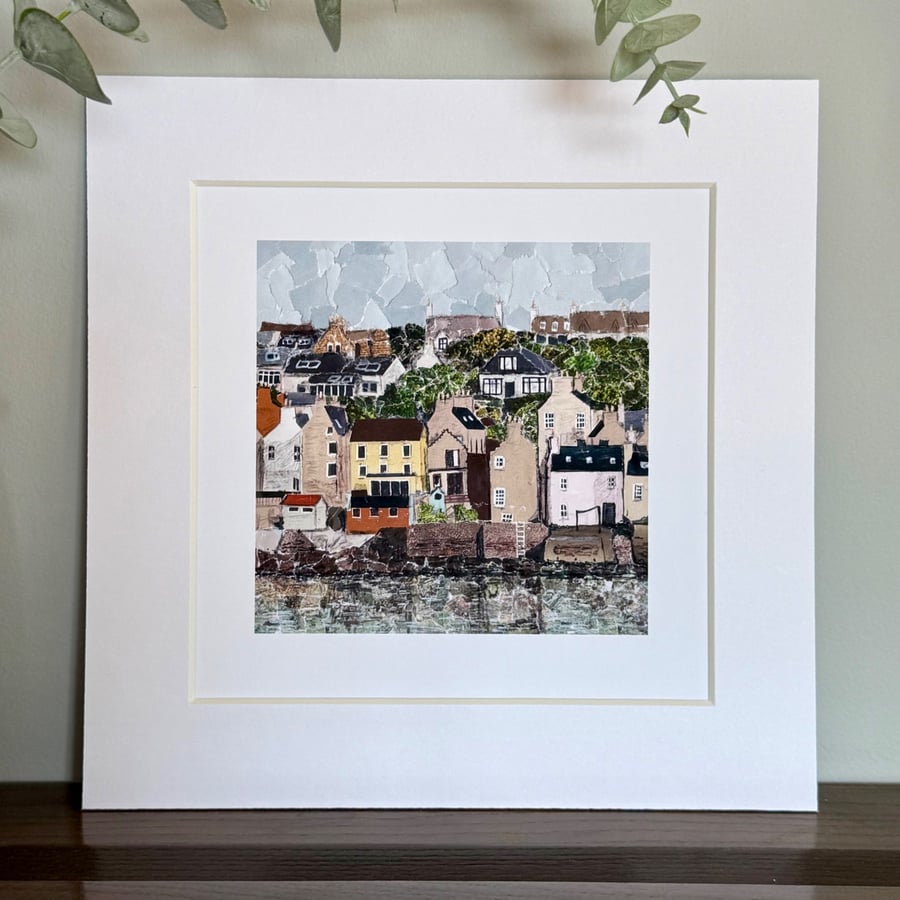 Stromness Mounted Print