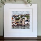 Stromness Mounted Print