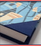 Blue Hardback Notebook A5 rulled Pages - Image 6