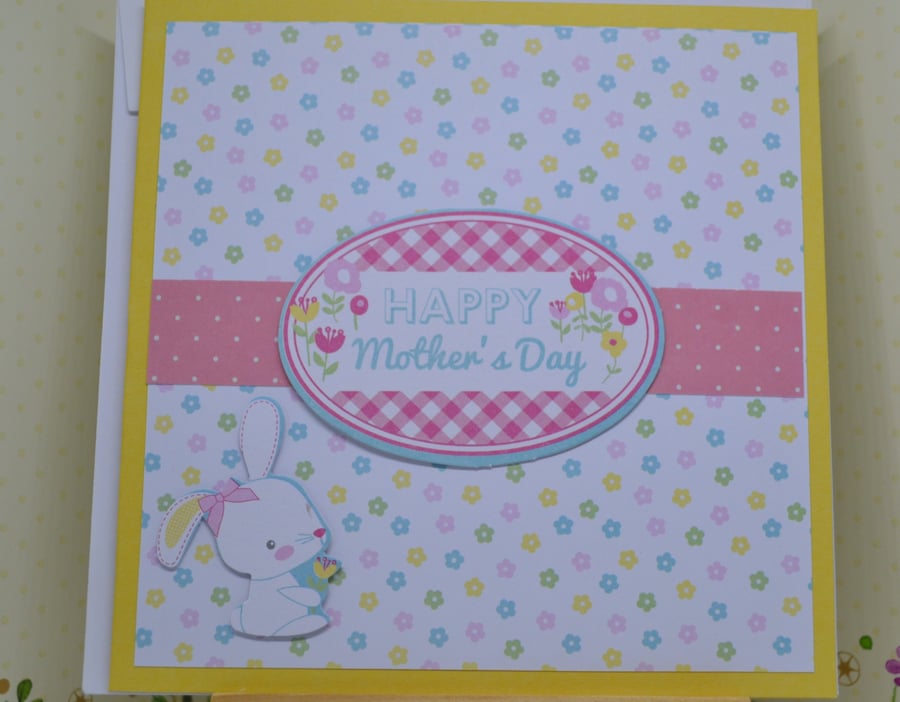 Mothers Day Card - Bunny