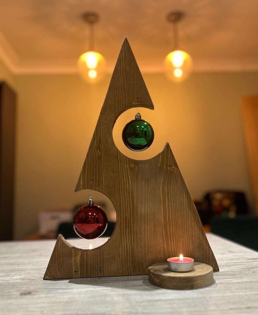 2 Bauble Christmas Tree