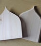 Blank wooden Fairy or Hobbit door for you to decorate with your child DIY door  - Image 2