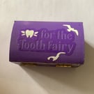 Wooden tooth fairy box - ocean