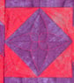 Purple and Red patchwork Mug Rug - Image 3