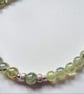 Designer Prehnite Sterling Silver Necklace  - Image 3