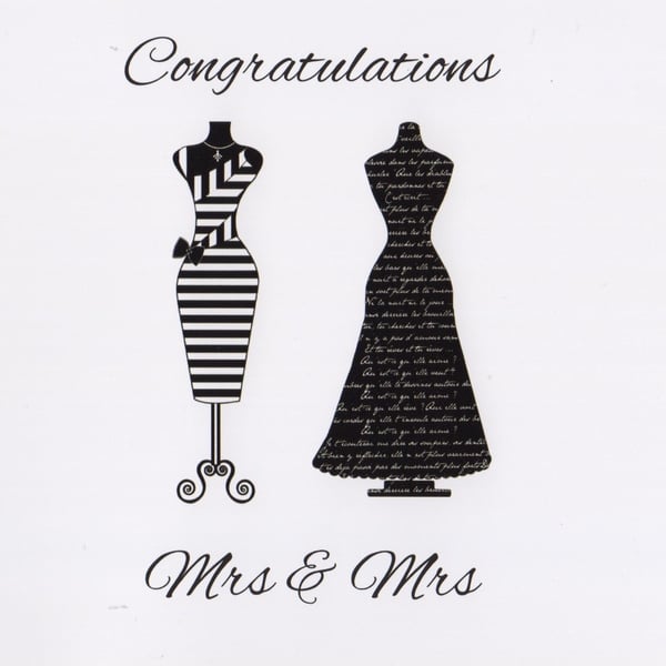 LGBTQ Plus Wedding Card - FREE Postage