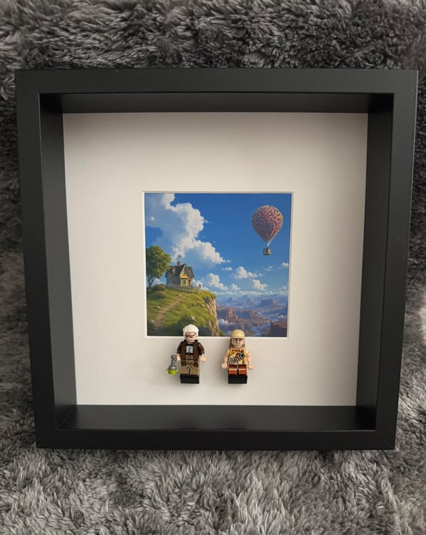 Up Themed Brick Frame