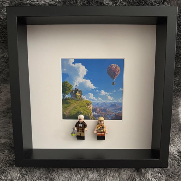 Up Themed Brick Frame