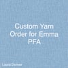 Custom Order for Emma PFA: 5 x 100g Gingerbread 4ply Merino Nylon Yarn