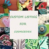 custom listing for cosmiceden