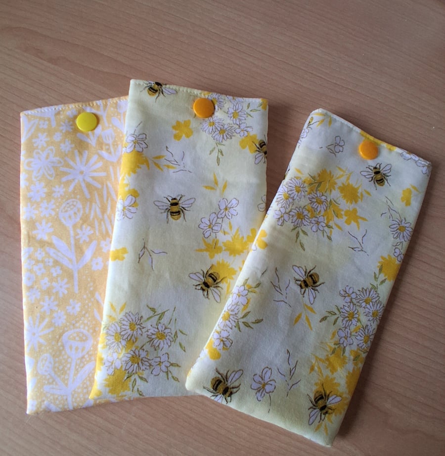 Cotton Padded Glasses Case