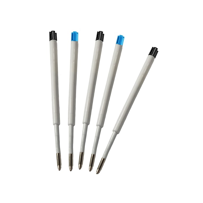 Black and Blue Ink Refills for Pens, High-Quality Pen Ink Refill Only - No Pens!