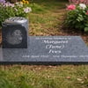 Memorial Stone Gravestone Granite Cemetery Headstone Personalised Grave Plaque