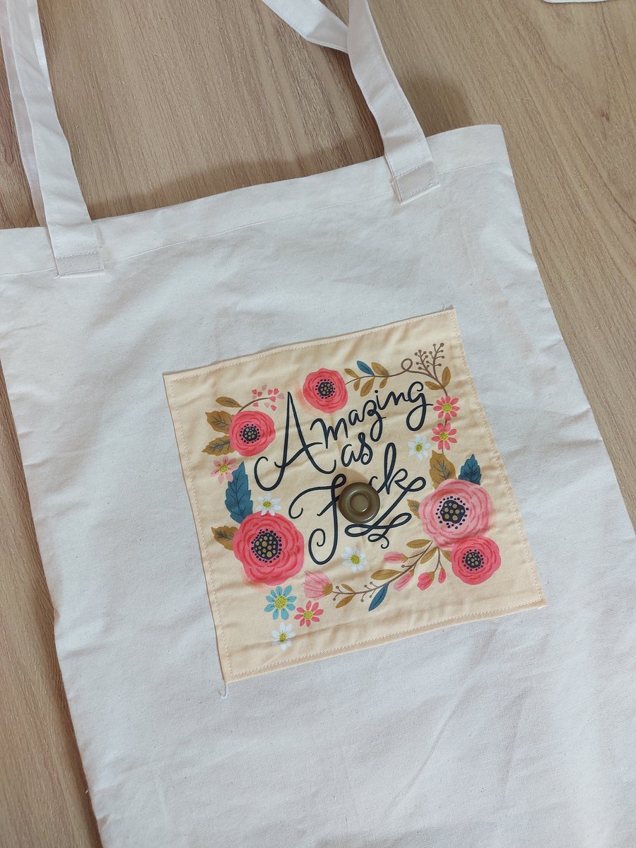 Amazing as f-ck tote bag 