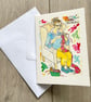 Knitter Birthday Card - Birthday Card Knitting - Birthday Card For Mum - For Her - Image 2