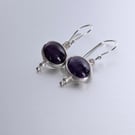 Amethyst earrings