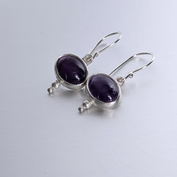Amethyst earrings