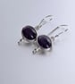 Amethyst earrings