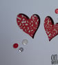 Heart Apertures Wedding Card - Image 10
