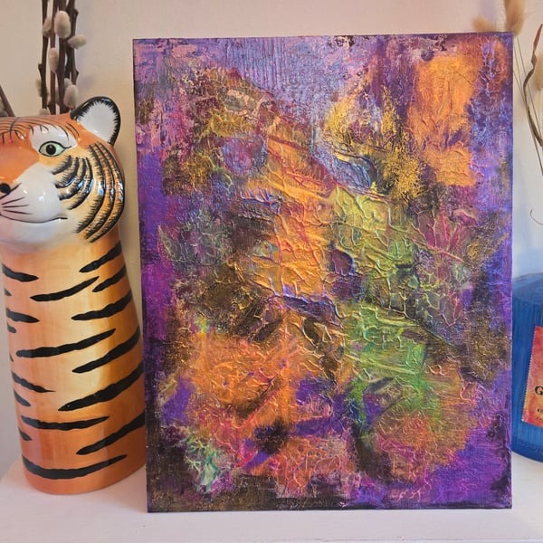 Monster Mutation - original painting 11x14 inch 