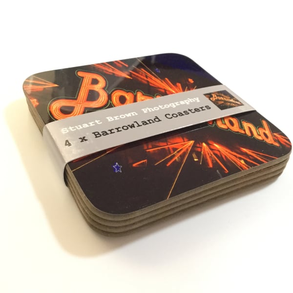 4 x BARROWLAND Coaster