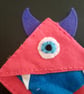 Red Monster Corner Bookmark - Image 3