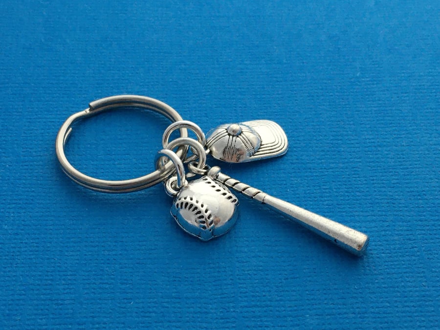 Baseball Keychain