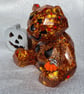 Resin Art Halloween Bear - Pumpkin Patch  - Image 4