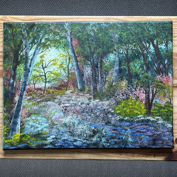 The Quiet Clearing, Original Oil Painting 12" by 16" (30cm by 40cm)