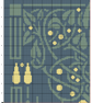 254 - Art Deco Celtic Tree Cross Stitch Pattern: 1920s Style (PDF Counted Chart) - Image 4