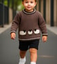 Knitting Pattern for a Sheep on a Sweater.  Digital Pattern - Image 1