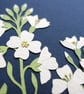 Botanical Papercut - Cuckoo Flower - Original Art - Image 4