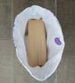 Reusable Fabric Gift Bag, button top - Image 6