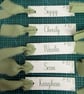 Personalised Flat Lay Wedding Place Names - Custom Name Cards - Image 5