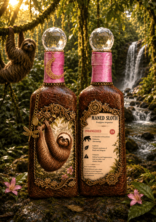 Maned Sloth Conservation Bottle