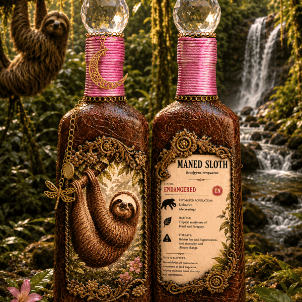 Maned Sloth Conservation Bottle