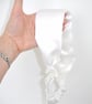 Silk Headband White Mulberry Silk Hairband Elasticated - Image 4