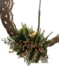 Handmade Braided Rope Christmas Wreath – Natural Jute Rope Door Wreath - Image 2