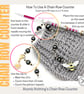 Row Counter Chain - Rainbow Stripe - Numbered Knitting Counting Chain Minimal Re - Image 4