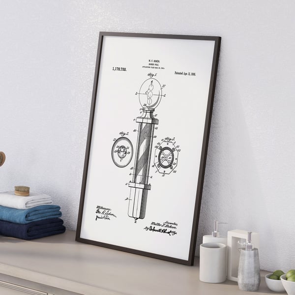 Patent drawings: Male grooming