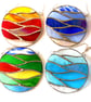 Making HeatWaves Stained Glass Suncatcher Handmade Ring  - Image 7