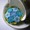 Forget-me-not Brooch